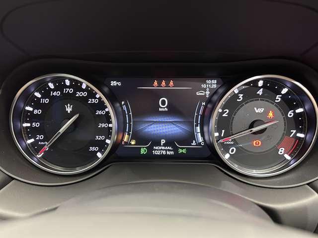 レヴァンテ V8ウルティマ 限定車 パノラマSR 茶黒革シート Bowers&Wilkinsサウンド ACC ナビ TV 360°Bluetooth接続 シートH パークアシスト 電動リアゲート 純正22インチAW ドラレコ(20枚目)