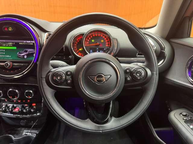 ＭＩＮＩ クーパー　クラブマン　ペッパーＰＫＧ　ＡＣＣ　ナビ　Ｂカメラ　Ｂｌｕｅｔｏｏｔｈ接続　ＰＤＣ　インテリジェントセーフティ　ＬＥＤヘッドライト　エキサイトメントＰＫＧ　コンフォートアクセス　ドラレコ　ＥＴＣ（18枚目）