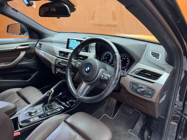 Ｘ２ ｓＤｒｉｖｅ　１８ｉ　ＭスポーツＸ　ハイラインＰＫＧ　茶革　ナビ　Ｂカメラ　Ｂｌｕｅｔｏｏｔｈ接続　ＰＤＣ　電動シート　ＬＥＤヘッドライト　Ｍスポーツサスペンション　コンフォートアクセス　純正１９インチＡＷ　衝突軽減Ｂ　ＬＫＡ　ドラレコ（5枚目）