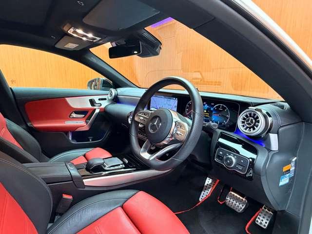 CLAクラス シューティングブレーク CLA200d シューティングブレーク AMGライン パノラマSR AMGレザーEXC アドバンスドPKG HUD 純正ナビ 360°カメラ ACC BSM シートヒーター パワーシート LEDヘッドライト ハイビームアシストプラス 電動リアゲート(5枚目)