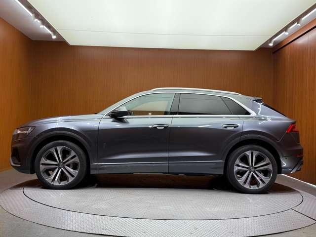 Q8 55TFSIクワトロ デビューパッケージSライン コンフォートアシスタンスPKG 純正ナビ 360°カメラ ACC BSM ハーフレザーシート シートヒーター パワーシート マトリクスLED ハイビームアシスト 電動リアゲート 純正22インチAW(52枚目)