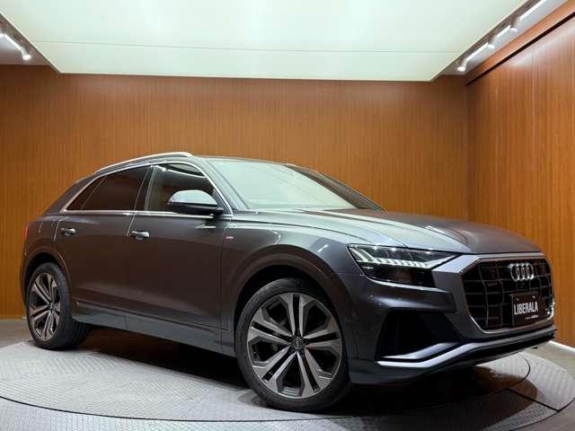Q8 55TFSIクワトロ デビューパッケージSライン コンフォートアシスタンスPKG 純正ナビ 360°カメラ ACC BSM ハーフレザーシート シートヒーター パワーシート マトリクスLED ハイビームアシスト 電動リアゲート 純正22インチAW(53枚目)