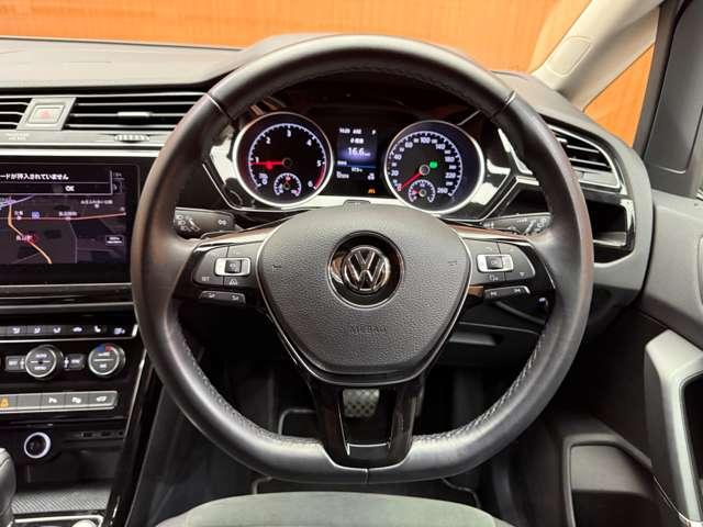 ゴルフトゥーラン TDI ハイライン ACC 純正ナビ バックカメラ PDC サイドアシスト レーンキープアシスト CarPlay Android Auto パーキングアシスト 電動リアゲート LEDヘッドライト オートライト ETC(20枚目)