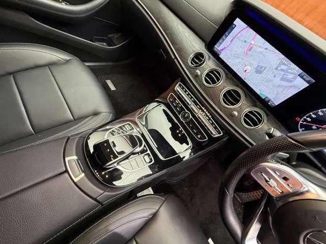 Ｅクラス Ｅ２２０ｄ　アバンギャルド　ＡＭＧライン　パノラマＳＲ　純正ナビ　３６０°カメラ　ＡＣＣ　ＢＳＭ　ＨＵＤ　黒革　シートヒーター　パワーシート　ＬＥＤヘッドライト　オートライト　Ｂｕｒｍｅｓｔｅｒ　電動リアゲート　アンビエントライト（14枚目）