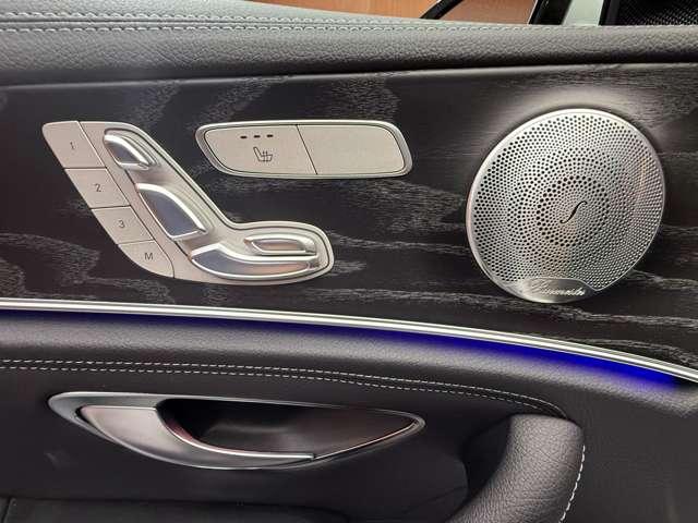 Ｅクラス Ｅ２２０ｄ　アバンギャルド　ＡＭＧライン　パノラマＳＲ　純正ナビ　３６０°カメラ　ＡＣＣ　ＢＳＭ　ＨＵＤ　黒革　シートヒーター　パワーシート　ＬＥＤヘッドライト　オートライト　Ｂｕｒｍｅｓｔｅｒ　電動リアゲート　アンビエントライト（34枚目）