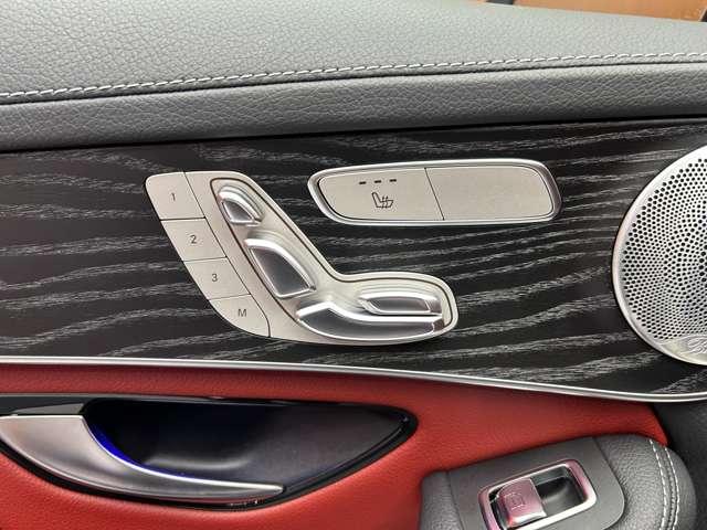 ＧＬＣ ＧＬＣ３００　４マチック　ＡＭＧライン　レザーエクスクルーシブＰＫＧ　パノラマＳＲ　純正ナビ　３６０°カメラ　ＡＣＣ　ＨＵＤ　シートヒーター　パワーシート　ＬＥＤヘッドライト　ハイビームアシスト　電動リアゲート　アンビエントライト（40枚目）