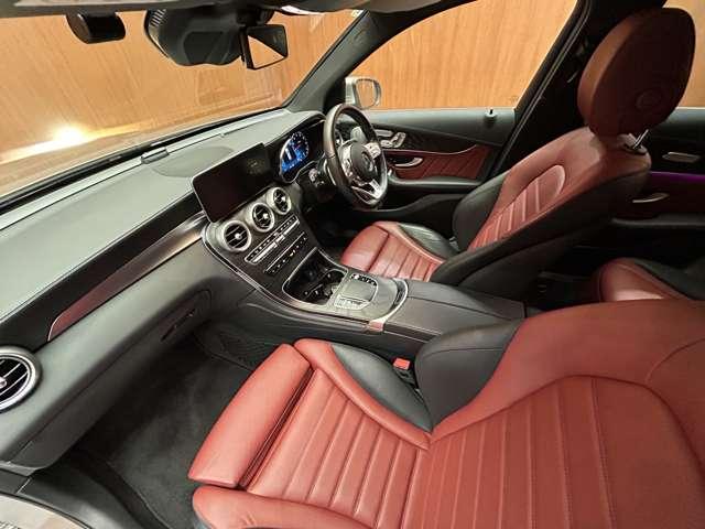 ＧＬＣ ＧＬＣ３００　４マチック　ＡＭＧライン　レザーエクスクルーシブＰＫＧ　パノラマＳＲ　純正ナビ　３６０°カメラ　ＡＣＣ　ＨＵＤ　シートヒーター　パワーシート　ＬＥＤヘッドライト　ハイビームアシスト　電動リアゲート　アンビエントライト（41枚目）