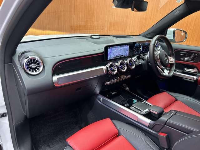 ＧＬＢ ＧＬＢ２００ｄ　４マチック　ＡＭＧライン　パノラマＳＲ　レザーエクスクルーシブＰＫＧ　アドバンスドＰＫＧ　赤黒革シート　ＡＣＣ　ナビ　ＴＶ　３６０°　Ｂｌｕｅｔｏｏｔｈ　ＨＵＤ　シートヒーター　電動リアゲート　ＬＥＤライト　ドラレコ　ＥＴＣ（42枚目）