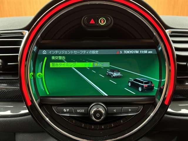 ＭＩＮＩ クーパーＳＤ　クラブマン　ペッパーＰＫＧ　ＡＣＣ　ナビ　ＢカメラＢｌｕｅｔｏｏｔｈ接続　ＰＤＣ　ＬＥＤヘッドライト　インテリジェントセーフティ　エキサイトメントＰＫＧ　ドライビングモード　コンフォートアクセス　ドラレコ　ＥＴＣ（11枚目）