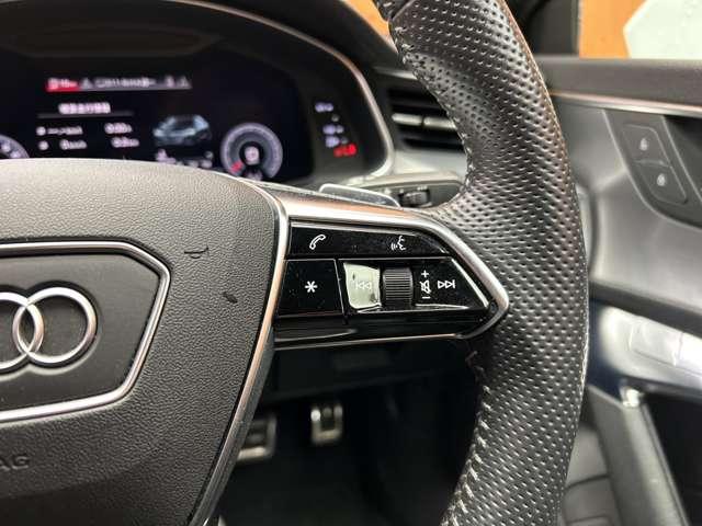 Ａ７スポーツバック ５５ＴＦＳＩクワトロ　Ｓライン　ＡＣＣ　黒革シート　ＯＰ２１インチＡＷ　マトリクスＬＥＤヘッドライト　バーチャルコックピット　純正ナビ　３６０°カメラ　アダプティブドライビングアシスト　レーンアシスト　サイドアシスト　ドラレコ（21枚目）