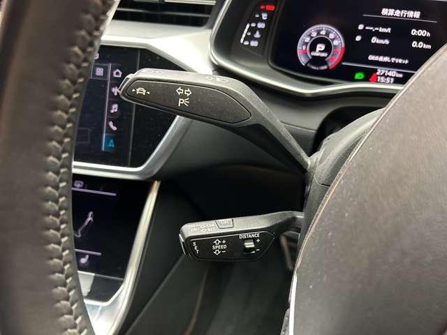 Ａ７スポーツバック ５５ＴＦＳＩクワトロ　Ｓライン　ＡＣＣ　黒革シート　ＯＰ２１インチＡＷ　マトリクスＬＥＤヘッドライト　バーチャルコックピット　純正ナビ　３６０°カメラ　アダプティブドライビングアシスト　レーンアシスト　サイドアシスト　ドラレコ（24枚目）