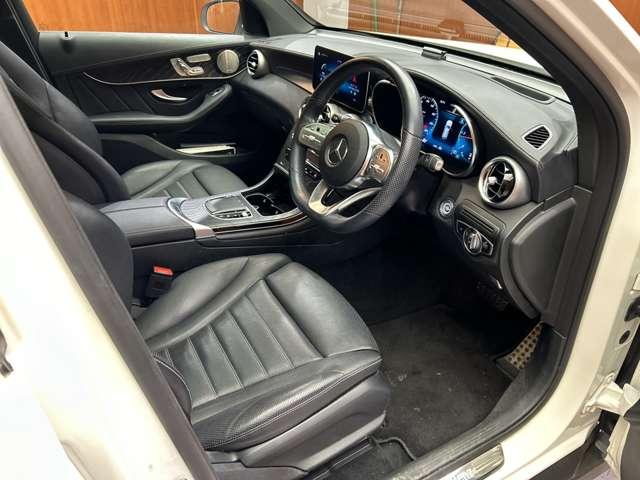 ＧＬＣ ＧＬＣ２２０ｄ　４マチック　ＡＭＧライン　レザーエクスクルーシブＰＫＧ　パノラマＳＲ　純正ナビ　３６０°カメラ　ＡＣＣ　ＨＵＤ　ＢＳＭ　シートヒーター　ベンチレーター　パワーシート　マルチビームＬＥＤ　ハイビームアシスト　Ｂｕｒｍｅｓｔｅｒ（5枚目）
