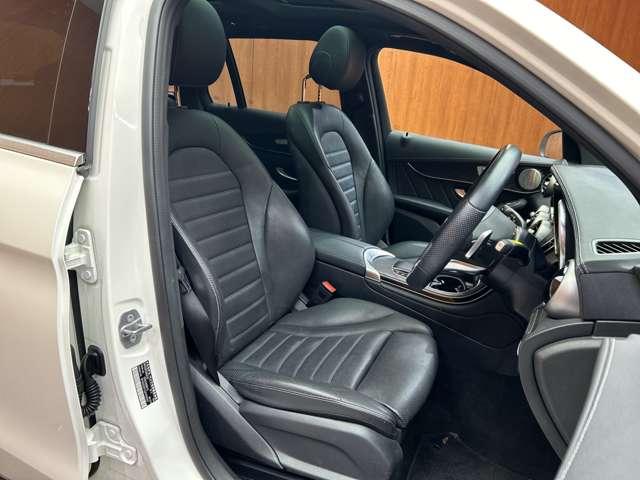 ＧＬＣ ＧＬＣ２２０ｄ　４マチック　ＡＭＧライン　レザーエクスクルーシブＰＫＧ　パノラマＳＲ　純正ナビ　３６０°カメラ　ＡＣＣ　ＨＵＤ　ＢＳＭ　シートヒーター　ベンチレーター　パワーシート　マルチビームＬＥＤ　ハイビームアシスト　Ｂｕｒｍｅｓｔｅｒ（6枚目）