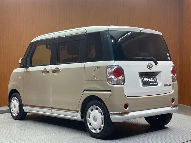 ムーヴキャンバス Ｇメイクアップ　ＳＡＩＩＩ　ナビ　ＴＶ　全方位カメラ　Ｂｌｕｅｔｏｏｔｈ接続　両側パワースライドドア　ＬＥＤヘッドライト　オートライト　プッシュスタート　オートハイビーム　スマートアシスト３　衝突軽減ブレーキ　車線逸脱警報ＥＴＣ（44枚目）