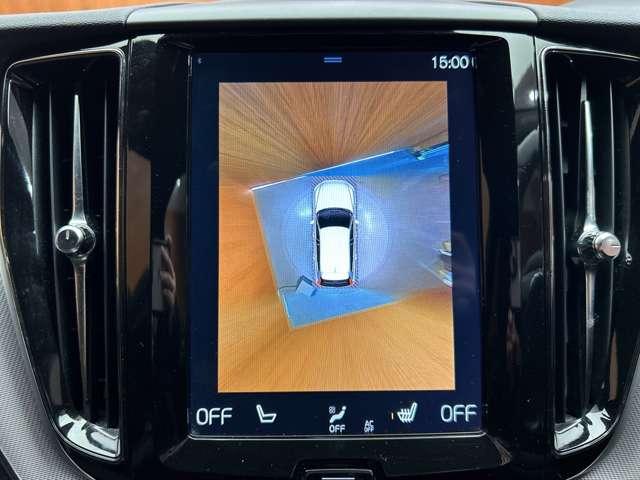ＸＣ６０ Ｄ４　ＡＷＤ　Ｒデザイン　ＡＣＣ　半革シート　純正ナビ　地デジＴＶ　　３６０°カメラ　Ｂｌｕｅｔｏｏｔｈ接続　電動シート　シートヒーター　自動駐車　パドルシフト　電動リアゲート　ＬＥＤヘッドライト　衝突軽減Ｂ　ＢＳＭ　ＬＫＡ（11枚目）