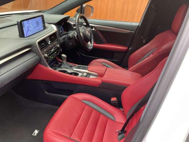 ＲＸ ＲＸ３００　Ｆスポーツ　サンルーフ　赤革シート　パワーシート　シートヒーター　ベンチレーション　レーダークルーズコントロール　ＨＵＤ　ステアリングヒーター　電動リアゲート　衝突被害軽減ブレーキ　レーンアシスト　ドラレコ（41枚目）