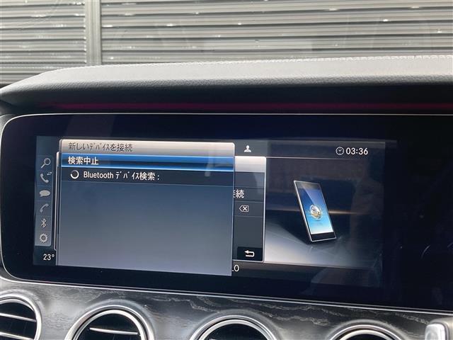 Ｅクラス Ｅ２２０ｄ　アバンギャルド　スポーツ　純正ナビ・Ｂｌｕｅｔｏｏｔｈ・フルセグテレビ　・ＡｐｐｌｅＣａｒＰｌａｙ・ＡｎｄｒｏｉｄＡｕｔｏ　ブルメスターサウンド　全方位カメラ・バック　カメラ　・サイドカメラ　・フロント　パナメリカーナグリル（22枚目）