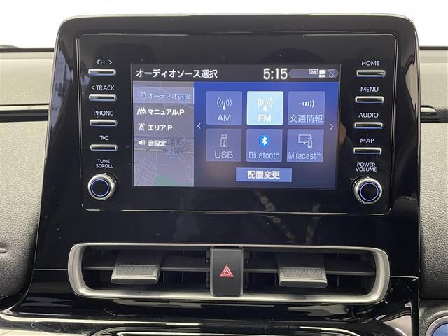 アクア Ｘ　純正ディスプレイオーディオ　Ｔ－Ｃｏｎｎｅｃｔナビ　Ｂｌｕｅｔｏｏｔｈ　ミラーキャスト　バックカメラ　ＥＴＣ　ＴＯＹＯＴＡセーフティセンス　レーントレーニングアシスト　ＬＥＤヘッドライト（5枚目）