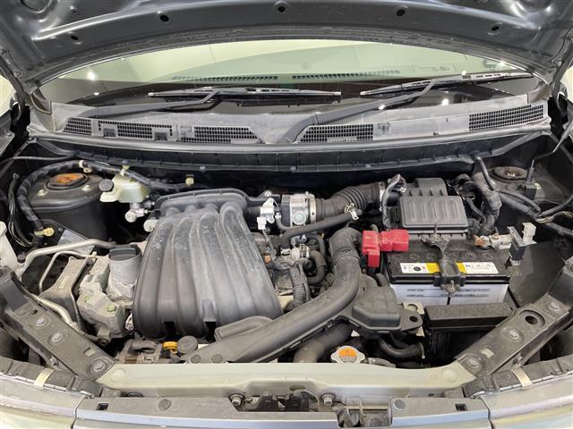 キューブ １５Ｘ　Ｖセレクション　ナビ　ＣＤ　ＴＶ　ＳＤ　ビルトインＥＴＣ　禁煙車　オートライト　フォグランプ　スマートキー　プッシュスタート　電動格納ミラー　１６インチアルミホイール　フロアマット　スペアキー　オートエアコン（36枚目）