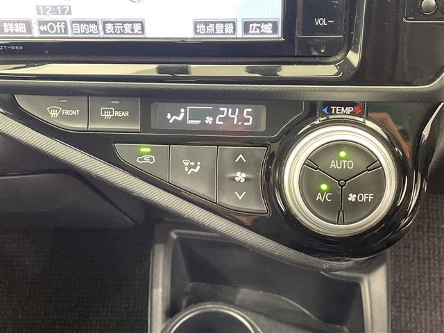 アクア S 禁煙車 純正ナビ フルセグTV Bluetooth CD DVD SD バックカメラ 前方ドライブレコーダー ドアバイザー オートライト ビルトインETC プッシュスタート スマートキー(9枚目)