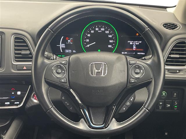 ヴェゼル ハイブリッドZ・ホンダセンシング 禁煙車 純正ナビ ワンセグTV Bluetooth CD SD USB バックカメラ ホンダセンシング 衝突軽減システム レーンキープアシスト オートクルーズコントロール ブレーキホールド(11枚目)