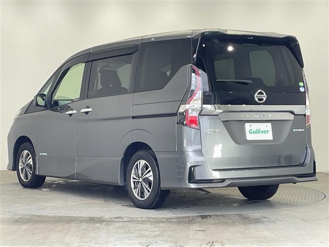 セレナ e-パワー ハイウェイスターV 禁煙車 SDナビ CD DVD Bluetooth フルセグTV バックカメラ 全方位カメラ プロパイロット 衝突軽減ブレーキ ブラインドスポットモニター 前後コーナーセンサー ETC 前後ドラレコ(43枚目)