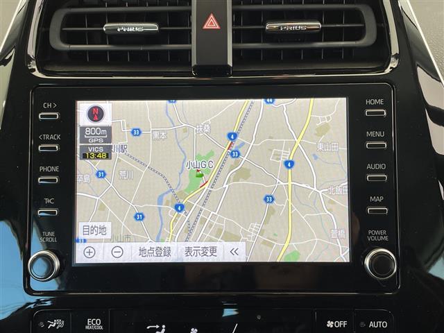プリウス Ｓツーリングセレクション　禁煙車　純正ナビ　Ｂｌｕｅｔｏｏｔｈ　ＵＳＢ　全方位カメラ　バックカメラ　トヨタセーフティセンス　レーダークルーズコントロール　前後コーナーセンサー　ＥＴＣ２．０　シートヒーター　合皮シート（2枚目）