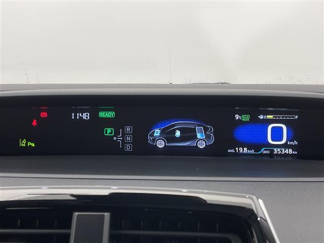 プリウス Sツーリングセレクション 純正9インチナビ CD DVD Bluetooth フルセグTV バックカメラ トヨタセーフティセンス 前後クリアランスソナー デジタルインナーミラー(ドラレコ機能付き) LEDヘッドライト(4枚目)