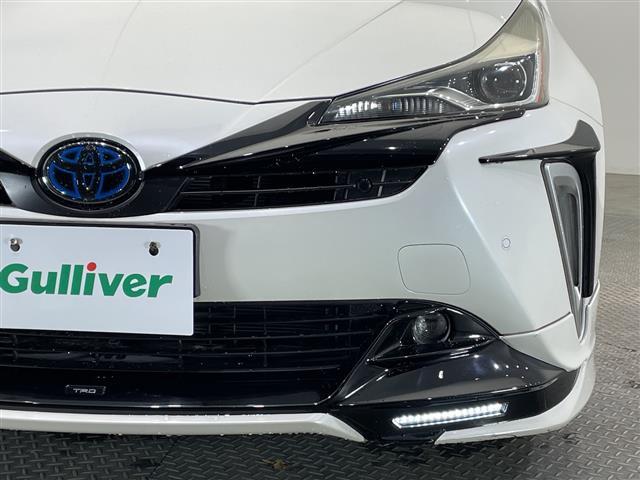 プリウス Sツーリングセレクション 純正9インチナビ CD DVD Bluetooth フルセグTV バックカメラ トヨタセーフティセンス 前後クリアランスソナー デジタルインナーミラー(ドラレコ機能付き) LEDヘッドライト(37枚目)