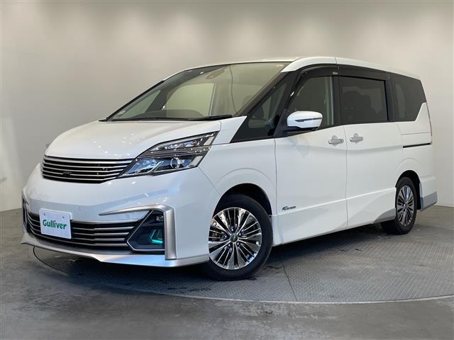 セレナ ライダー ワンオーナー 純正ナビ フルセグTV Bluetooth アラウンドビューモニター ETC ドラレコ 禁煙車 純正フリップダウンモニター オートライト LEDヘッドライト 純正アルミホイール(29枚目)