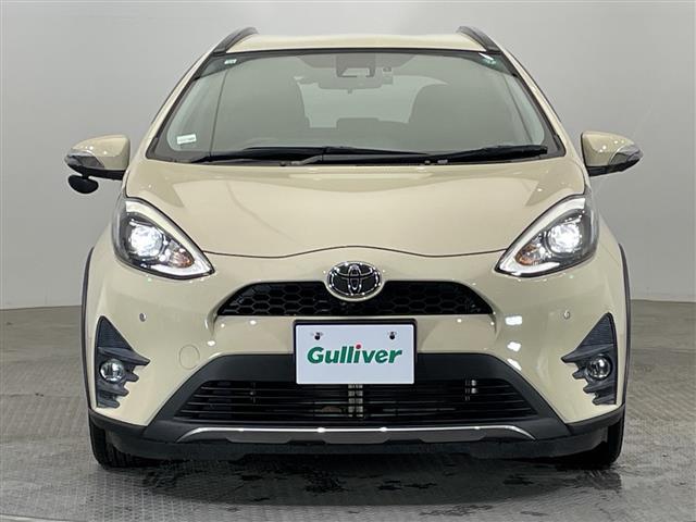 アクア クロスオーバー 純正ナビ フルセグTV Bluetooth バックカメラ コーナーセンサー ビルトインETC2.0 前方ドラレコ ハーフレザーシート シートヒーター ルーフレール オートライト 純正フロアマット(28枚目)