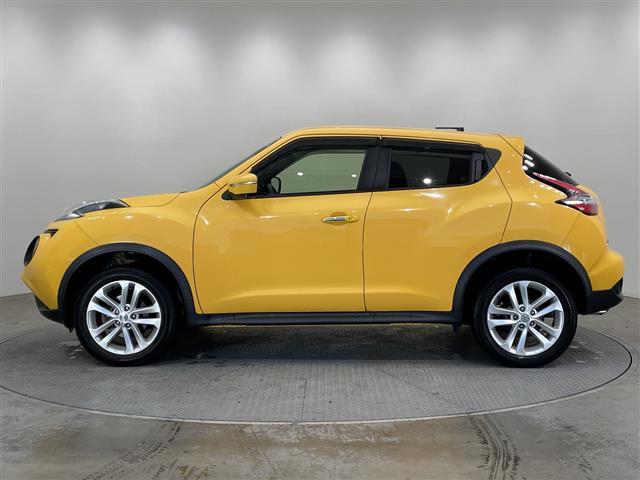 ジューク 15RX Vセレクション 社外ナビ CD/DVD/フルセグTV/Bluetooth 全方位リアカメラ レーンキープアシスト 衝突軽減システム 横滑り防止装置 禁煙車 純正アルミホイール 純正フロアマット スマートキー(33枚目)