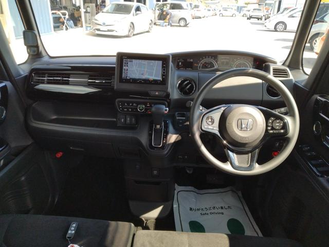 Ｎ－ＢＯＸカスタム Ｌ　１２ヵ月走行距離無制限ＣＡＲＴＥＮＤＥＲ保証　Ｈｏｎｄａ　ＳＥＮＳＩＮＧ　オートリトラミラー　両側パワースライドドア　ナビ　テレビ　バックカメラ　ドライブレコーダー　ルーフコンソール（12枚目）