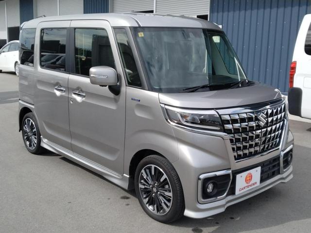 スペーシアカスタム ハイブリッドXSターボ 12ヵ月走行距離無制限CARTENDER保証 全方位モニター付メモリーナビ+スズキコネクト対応通信機装着車 ETC 両側電動スライドドア デュアルカメラブレーキサポート インタークーラーターボ(6枚目)