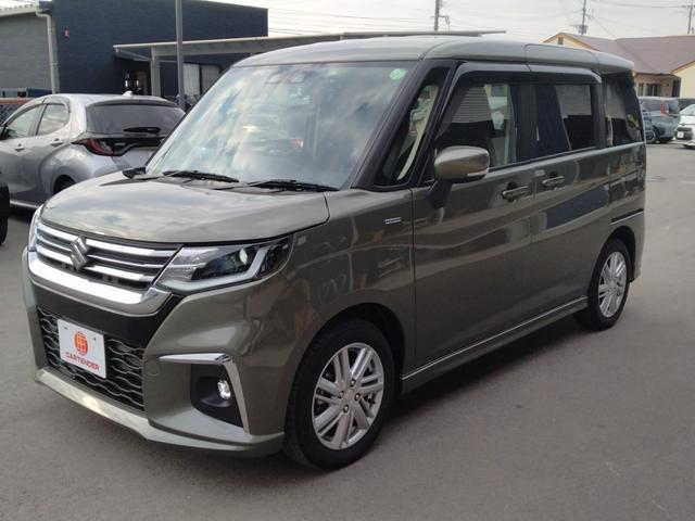 ソリオ ハイブリッドＭＺ　１２ヵ月走行距離無制限ＣＡＲＴＥＮＤＥＲ保証　ドライブレコーダー　バックカメラ　デュアルカメラブレーキサポート　両側パワースライドドア　ディスプレイオーディオ（4枚目）