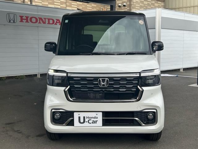 N-BOXカスタム ターボコーディネートスタイル 両側電動スライドドア クリアランスソナー オートクルーズコントロール レーンアシスト 衝突被害軽減システム LEDヘッドランプ スマートキー アイドリングストップ シートヒーター ベンチシート ターボ(11枚目)