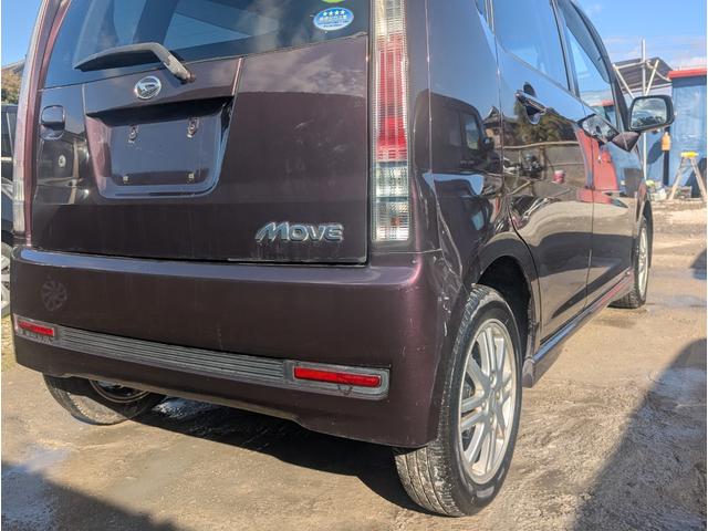 ムーヴ カスタム X ルームクリーニング済み 修復歴なし momoハンドル ETC Bluetooth テレビ ナビ オートエアコン(36枚目)