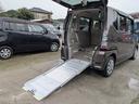 Ｎ－ＢＯＸ＋ Ｇ・Ｌパッケージ　ルームクリーニング済　修復歴無し　車椅子　福祉車両　車椅子アルミスロープ　スローパー　電動ウインチ　バックカメラ　テレビ　ナビ　パワースライドドア（5枚目）