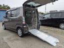 Ｎ－ＢＯＸ＋ Ｇ・Ｌパッケージ　ルームクリーニング済　修復歴無し　車椅子　福祉車両　車椅子アルミスロープ　スローパー　電動ウインチ　バックカメラ　テレビ　ナビ　パワースライドドア（6枚目）