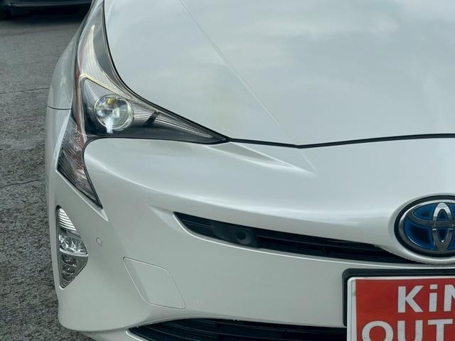 プリウス Ａ　修復歴なし　純正ナビ　フルセグ　Ｂｌｕｅｔｏｏｔｈ　衝突軽減ブレーキ　バックカメラ　アダプティブクルーズ　レーンアシスト　障害物センサー　レザーシート　プッシュスタート　ＥＴＣ　ＬＥＤヘッドライト（41枚目）