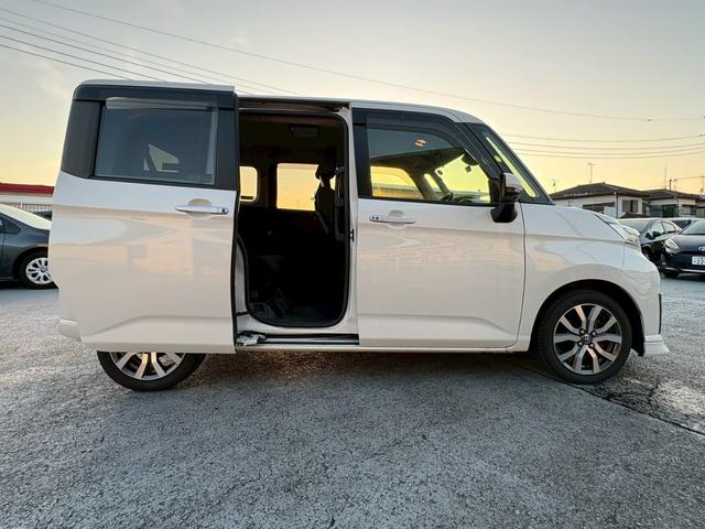 ルーミー カスタムG-T 修復歴なし ターボ ナビ フルセグ Bluetooth 衝突軽減ブレーキ 全周囲カメラ バックカメラ 後席モニター 両側パワースライドドア クルーズコントロール プッシュスタート シートヒーター(8枚目)