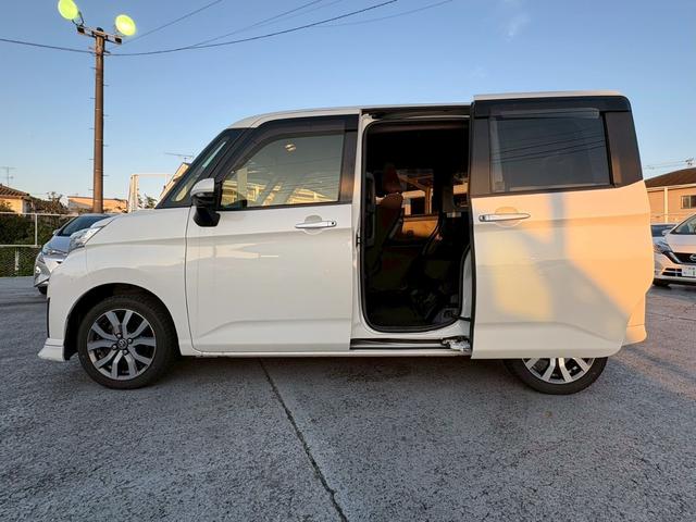 ルーミー カスタムG-T 修復歴なし ターボ ナビ フルセグ Bluetooth 衝突軽減ブレーキ 全周囲カメラ バックカメラ 後席モニター 両側パワースライドドア クルーズコントロール プッシュスタート シートヒーター(9枚目)