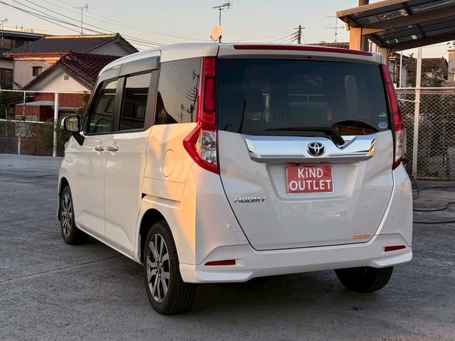 ルーミー カスタムG-T 修復歴なし ターボ ナビ フルセグ Bluetooth 衝突軽減ブレーキ 全周囲カメラ バックカメラ 後席モニター 両側パワースライドドア クルーズコントロール プッシュスタート シートヒーター(11枚目)