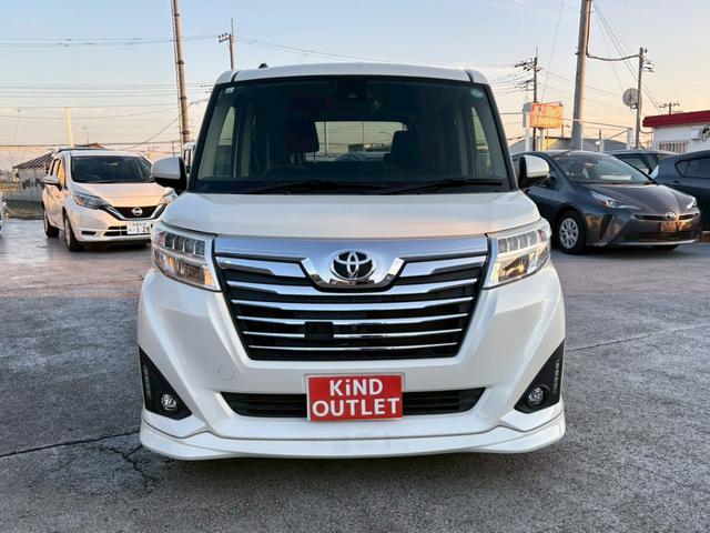 ルーミー カスタムG-T 修復歴なし ターボ ナビ フルセグ Bluetooth 衝突軽減ブレーキ 全周囲カメラ バックカメラ 後席モニター 両側パワースライドドア クルーズコントロール プッシュスタート シートヒーター(14枚目)