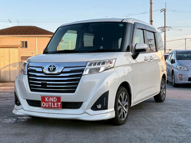 ルーミー カスタムG-T 修復歴なし ターボ ナビ フルセグ Bluetooth 衝突軽減ブレーキ 全周囲カメラ バックカメラ 後席モニター 両側パワースライドドア クルーズコントロール プッシュスタート シートヒーター(41枚目)