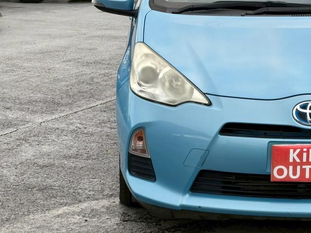 アクア S 修復歴なし ナビ スマートキー プッシュスタート スマートキー プッシュスタート ETC アイドリングストップ オートエアコン プライバシーガラス ウインカーミラー 整備保証付(37枚目)