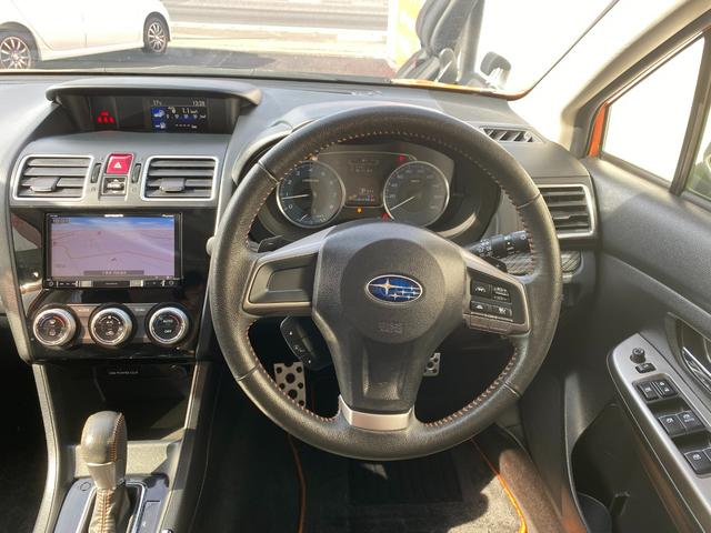 2.0i-L アイサイトポップスター 4WD SDナビ サンルーフ ルーフレール 禁煙車 アダプティブクルーズコントロール パワーシート HIDヘッドライト バックモニター ETC スマートキー 純正17インチアルミホイール 横滑防止装置(7枚目)