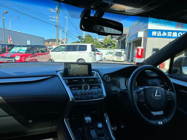 NX200t Fスポーツ クルーズコントロール 純正ナビ バックカメラ 本革シート ベンチレーション メモリーシート ステアリングヒーター パドルシフト LEDヘッドフォグ オートハイビーム 純正18AW スマートキー ETC(8枚目)