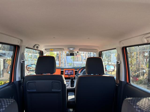 Gターボ レーダーブレーキサポート 禁煙車 SDナビ バックカメラ フルセグ ETC Bluetooth再生 HIDヘッド オートライト シートヒータ― スマートキー DVD再生 CD 盗難防止システム(45枚目)