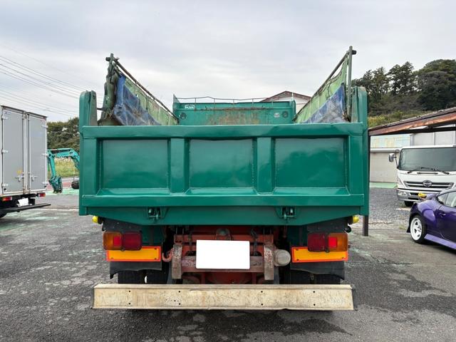 ヒノレンジャー ベースグレード 8tダンプ キャビンメッキパーツ ETC付 6MT 増トン(8枚目)